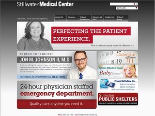 Web site www.stillwater-medical.org, Stillwater Medical Ctr